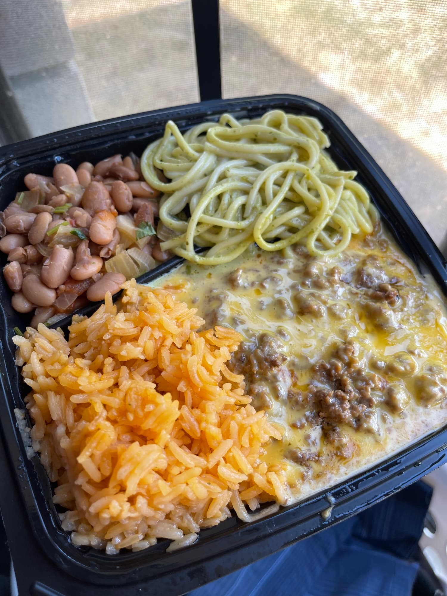 Local Restaurant Spotlight- A Facebook post sharing what I ordered and curbside experience.