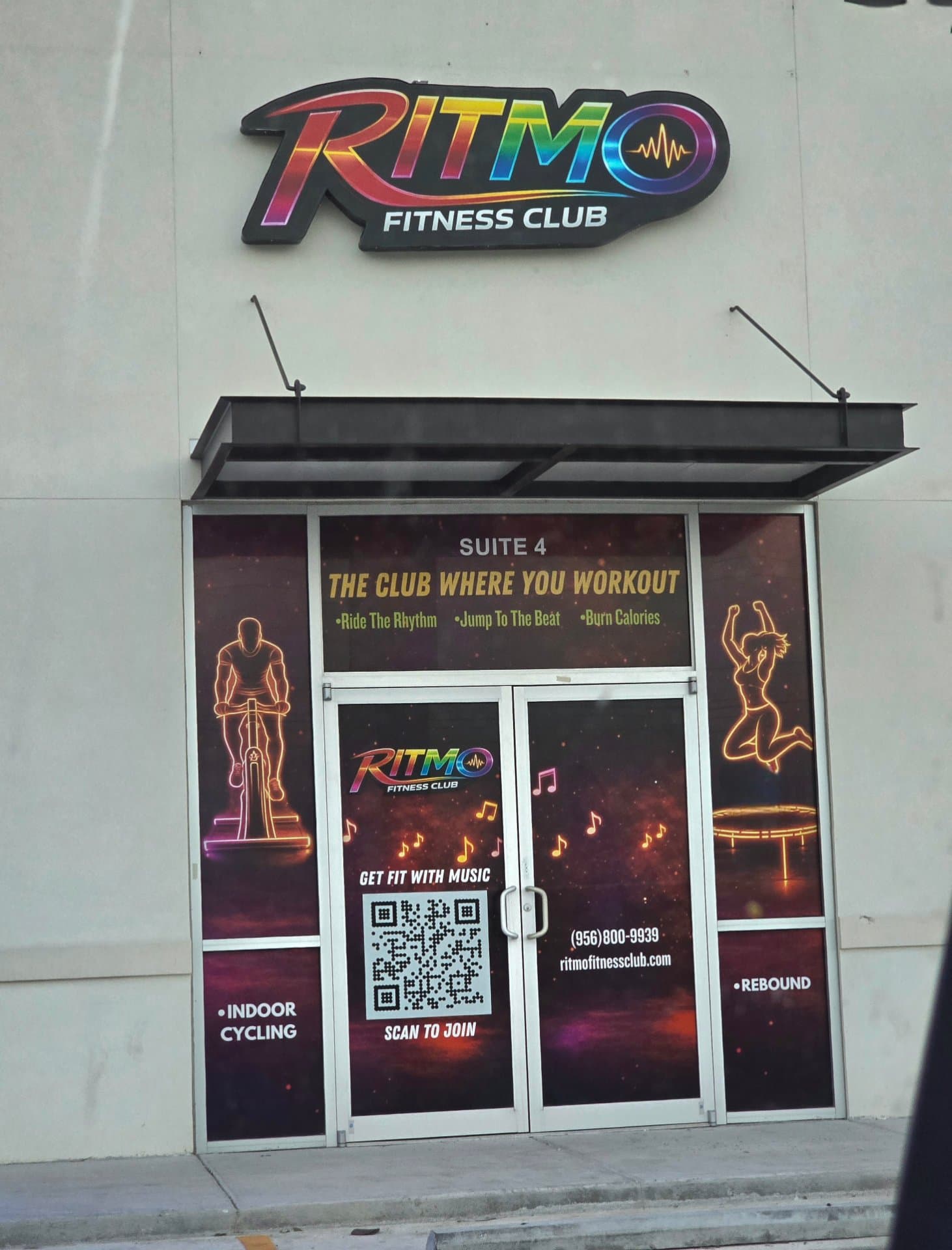 Ritmo Fitness Club storefront