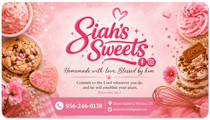 Siah’s Sweets